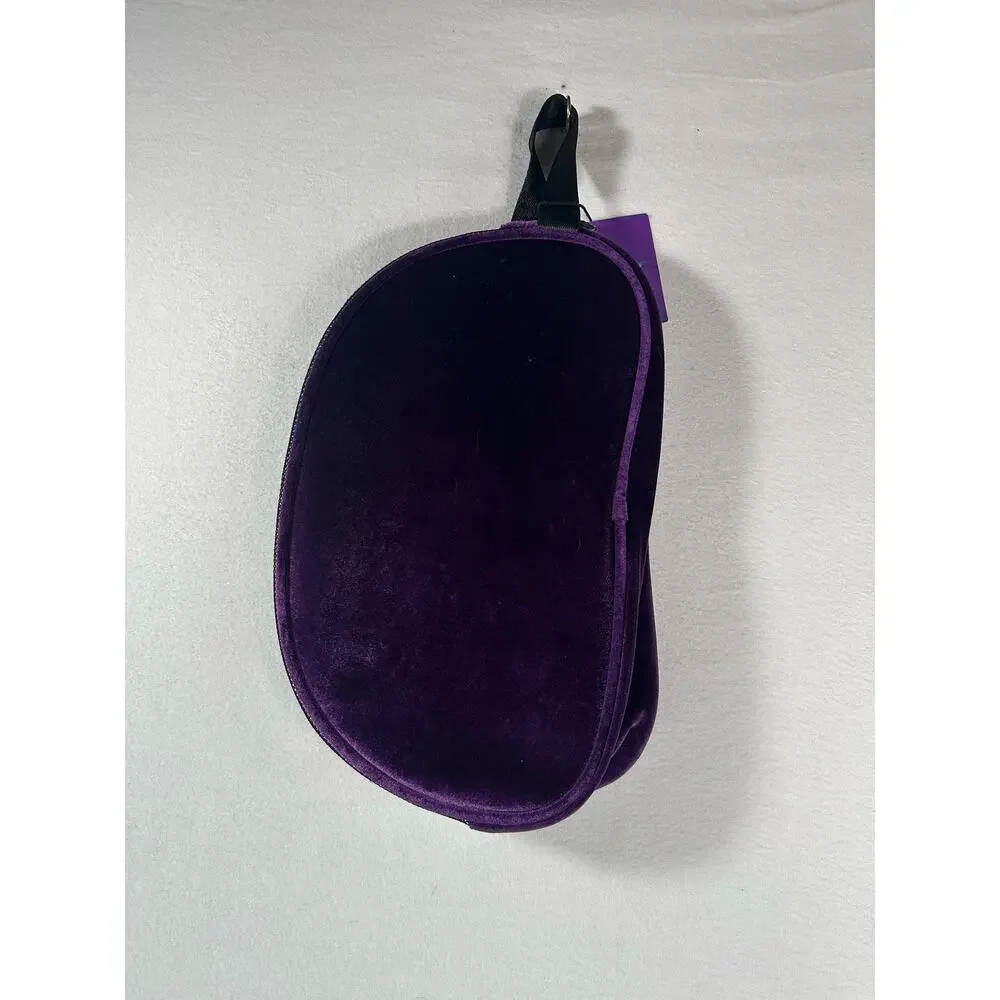 Rebel Revolt Cheerleading Athletics Mini Bag Insert Shoes Holder Purple Velvet